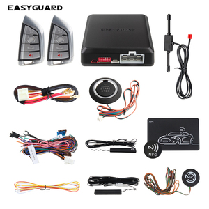 EASYGUARDPKEキーレスエントリーユニバーサルカーアラーム自動スタートプッシュスタートボタンNFCロックロックロック解除新しいスタイルのキー - Product Image 2