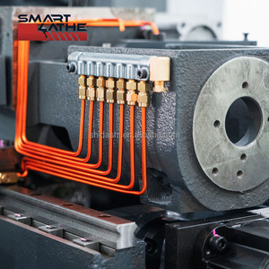 Máquina de torno cnc de tipo suizo, herramientas rotativas convertibles para diferentes procesamiento
