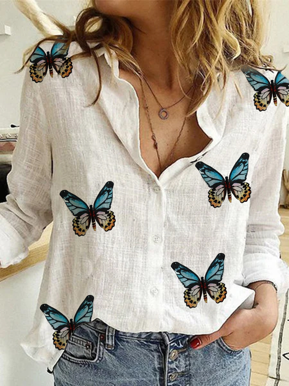 mariposa blanca