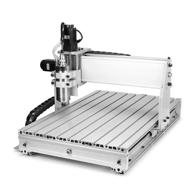 Enrutador pequeño cnc 3020 4060 6090, máquina enrutadora de metal y madera, 4 ejes, gran oferta