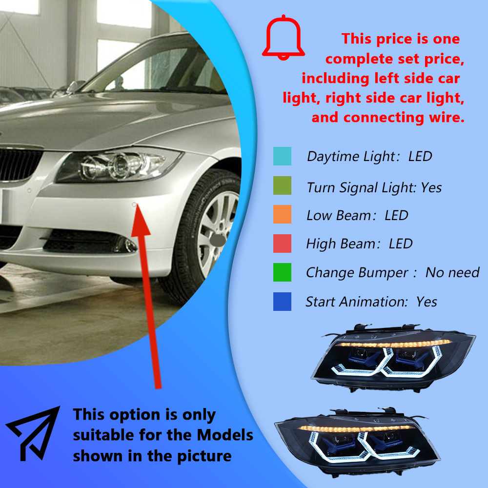 Headlight one set