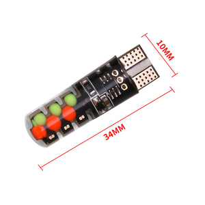 โรงงานส่วนลด Strobe Light T10 RGB โคมไฟรีโมทคอนโทรล Cob ความกว้างหลอดไฟซิลิคอนสําหรับเปิดระบบไฟส่องสว่างภายในอัตโนมัติ - Product Image 4