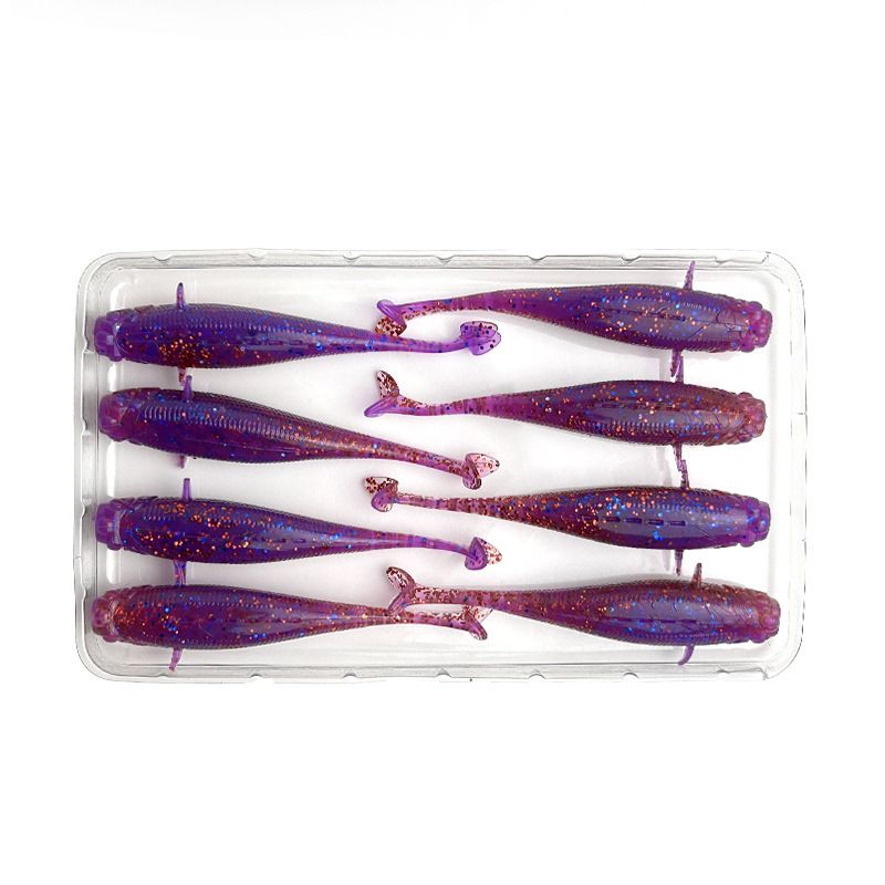 1 purple-back red-flash-8 pcs per tray-bagged