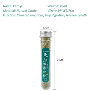 Hierba gatera Natural fresca para gatos, ayuda a la digestión, refrescar el aliento, calmar las experiencias de los gatos - Product Image 4