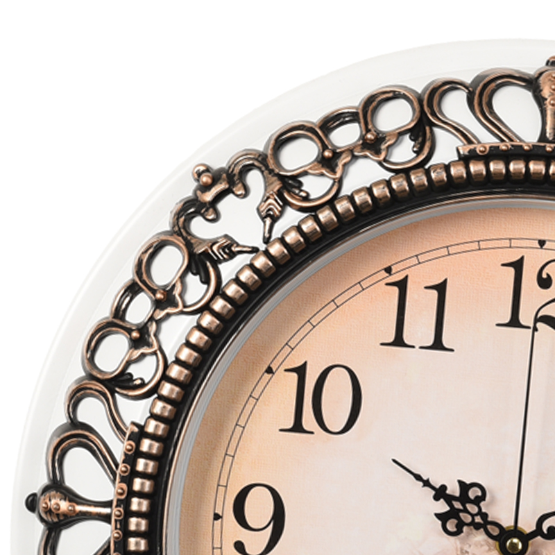 Decoration  Aluminum Clocks Home Decorative Metal Wall Clock