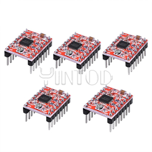 Yintod Stock A4988 Stepper Stepper motore modulo Driver con dissipatore di calore per stampante 3D Reprap per Mendel Huxley Arduino - Product Image 2