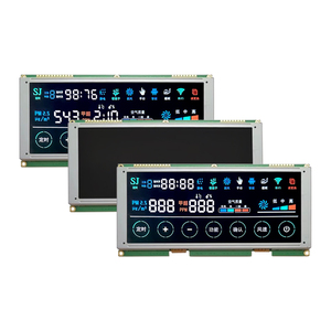 Hochwertiges benutzer definiertes Segment LCD-Display BTN Negative 5V Controller weiße Hintergrund beleuchtung 7 Monochrom-Segment-LCD-Anzeige modul - Product Image 6