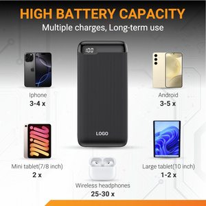 海图原始设备制造商品牌20000毫安时10000毫安时商务Usb 22.5w快速充电移动电源银行便携式充电器电源工厂 - Product Image 4