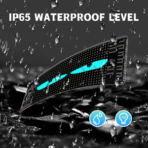 RGB Scrolling <strong>Message</strong> LED <strong>Display</strong> Screen <strong>Bluetooth</strong> Car <strong>Display</strong> Banner Soft Flexible LED Panel for Store Advertising - Product Image 4