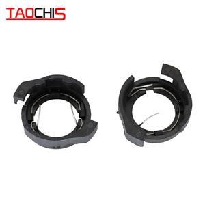 TAOCHIS araba LED H7 farlar adaptörü ampul tutucular otomatik lamba ışığı klip LED taban Ford KUGA için VW Passat B6 Alfa Romeo renault - Product Image 2