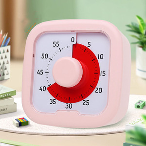 Desk Timer 60 Minuten Visual Timer Management Tools mit leiser Bedienung für Kinder und Erwachsene Countdown-Timer für Küchen büro - Product Image 1
