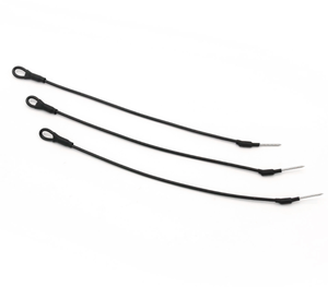 L-002 dây buộc không gỉ cho thẻ an ninh <span class=keywords><strong>tag</strong></span> dây buộc 17cm chiều dài màu đen EAS dây buộc dây vòng <span class=keywords><strong>Pin</strong></span> - Product Image 4