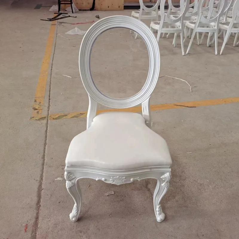 JJ230149-185 beyaz siyah plastik küçük sandalyeler toptan satılık PP plastik bahçe sandalyeleri düğün ev mobilya