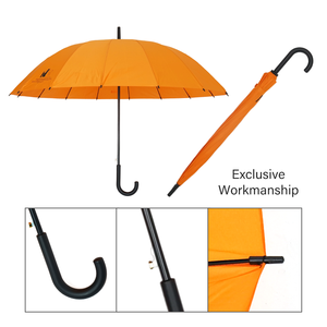 防风防紫外线广告自动开伞30英寸女式高尔夫雨伞 - Product Image 4