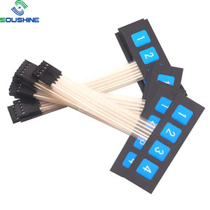 <strong>Embossed</strong> Touch Screen Button Poly Dome Membrane <strong>Switch</strong> Keypad <strong>Keyboard</strong> for Automatic Control for Telecommunication Equipment - Product Image 3