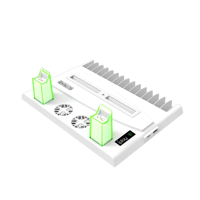 Console PS5 support Vertical multifonctionnel Station de charge de contrôleur PS5 double Base de charge avec support de carte de jeu