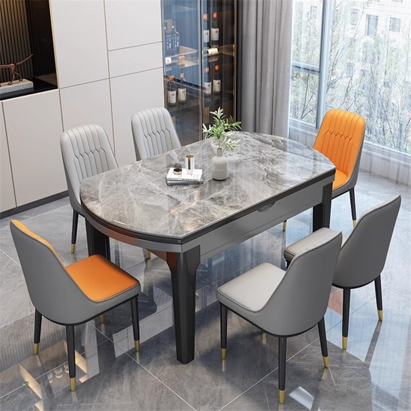 Black and gray frame (Italian grey rock slab)
