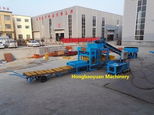 Máquinas de fabricación de bloques automatizadas Línea de máquina de fabricación de ladrillos de pavimentación hueca de hormigón hidráulico de - Product Image 5