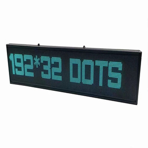 Pantalla Led Pantalla Digital P10 Panel de un solo Color 320*160mm Exterior Smd P10 Bule Módulo LED blanco rojo Pantalla Led - Product Image 6