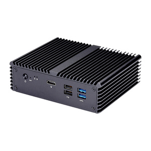 Qotom Hot Selling N4000 Q720G5 Firewall Mini PC <strong>Dual</strong> <strong>Core</strong> <strong>Processor</strong> 4M Cache Portable Soft Routing Mini <strong>Computer</strong> - Product Image 3