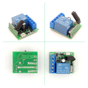 RFトランスミッター433MhzリモートコントロールワイヤレスコントロールスイッチDC12V1CHリレーレシーバーモジュール - Product Image 2
