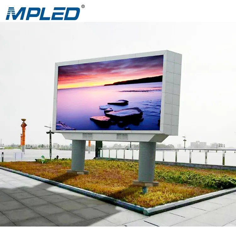 MPLED Display P10 extérieur publicité commerciale HD écran géant signe étanche haute luminosité bonne qualité LED panneau vidéo