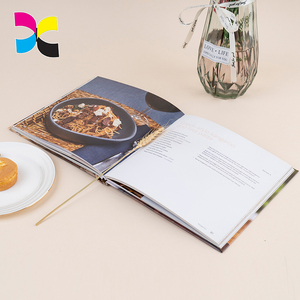 厂家价格专业定制Logo印刷精装食谱书花式照片书纸板目录 - Product Image 3