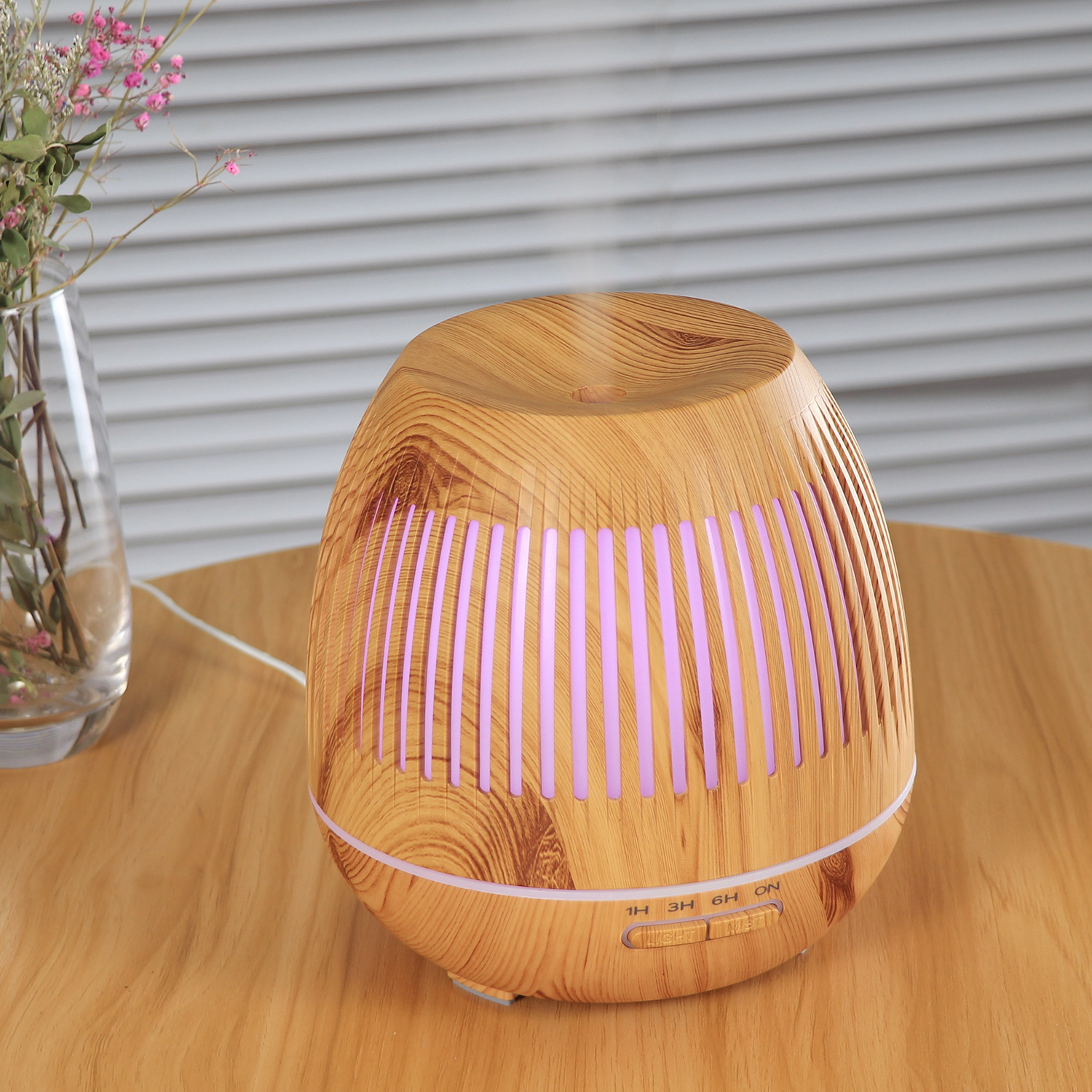 Grano de madera clara
