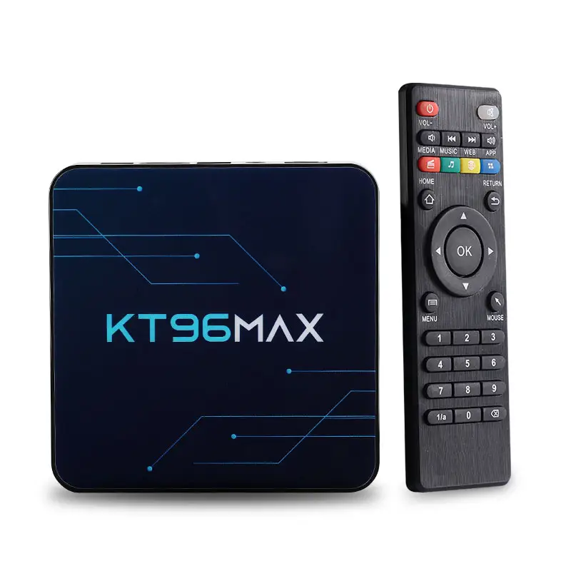 KT96 ماكس مربع التلفزيون الذكية Amlogic S905X4 رباعية النواة الروبوت 11.0 التلفزيون مربع 4/32GB 4K مشغل الوسائط تي في بوكس أندرويد تحويل