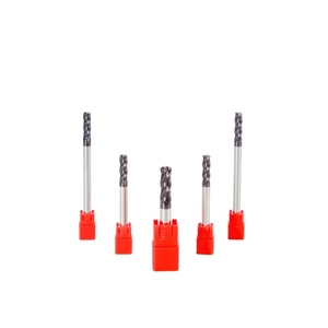 ECLカスタマイズ4フルートCNCフライスカッターツールHRC 55 ° HRC60 ° 鋼とステンレス鋼用炭化タングステンコーナー半径 - Product Image 4