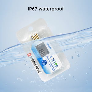 TempU09 Digital Waterproof IP67 Single Use Cold Chain <strong>Temperature</strong> <strong>Data</strong> <strong>Logger</strong> <strong>Data</strong> Capacity 32000 <strong>Temperature</strong> Recorder - Product Image 3