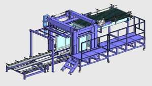 Unmanned Programmed Automatic Empty Tin Bottle Pallet <strong>Unloader</strong> - Product Image 2