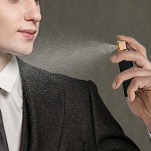 10ml di vendita calda bottiglia di nebulizzatore di profumo in alluminio portatile nero pressurizzato brina con superficie antigelo tappo di tenuta più recente bottiglia di metallo - Product Image 6