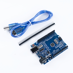 Placa DE DESARROLLO UNO SET R3 Original ATmega328P ATMEGA16U2 / CH340 CH340G con cabezal de PIN recto para Arduino