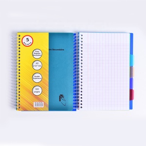 厂家直销学生成人笔记本简约风格线圈书法语行内页线圈书 - Product Image 2