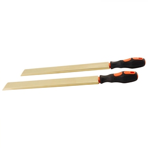 Raspador duradero de alta calidad que evita chispas, raspador de limpieza plano con mango de fibra de vidrio para eliminar la suciedad y el óxido - Product Image 2