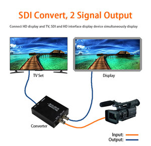 <strong>SDI</strong> to HD Adapter Two Signal <strong>Output</strong> 1080P HP Convert Support Video Audio <strong>Output</strong> For Teaching Studio Conference Room
