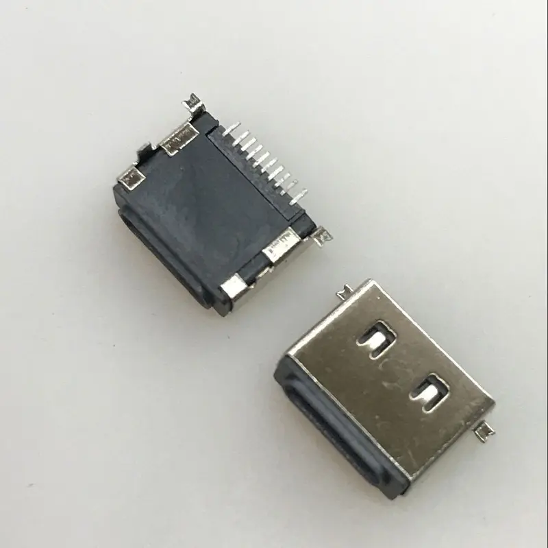 Apple SMT nữ ổ cắm 7 phía trước và phía sau 10p Kết nối USB Type-C sạc và dữ liệu liên hệ với cổng