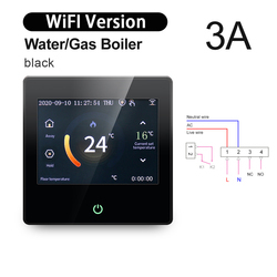 Black WiFi Gas Boiler