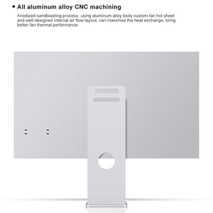 Monitor de ordenador LED 4K UHD, panel IPS de 27/32 pulgadas con interfaz DP de entrada para escritorio de negocios de juegos en Apple Silver