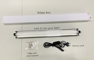 菊花链t5 lowes荧光生长灯挂在灯罩爬行动物灯架完成生长灯反射器帐篷 - Product Image 3