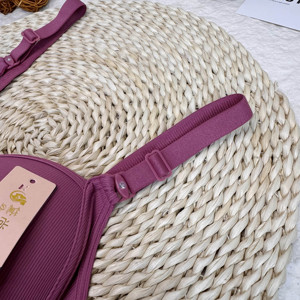 C19 # yüksek kaliteli kadın artı boyutu pürüzsüz balenli sutyen orta yaşlı yaşlı kilolu kadınlar için seksi örme tasarım toptan - Product Image 3