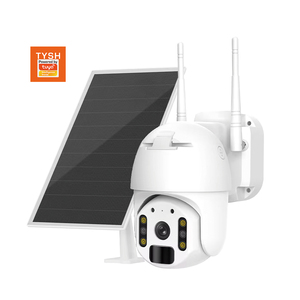 TYSH-cámara inalámbrica Ptz para exteriores, 4g, ranura para tarjeta Sim, videovigilancia de seguridad, Ip, Tuya, Wifi, batería Solar - Product Image 1