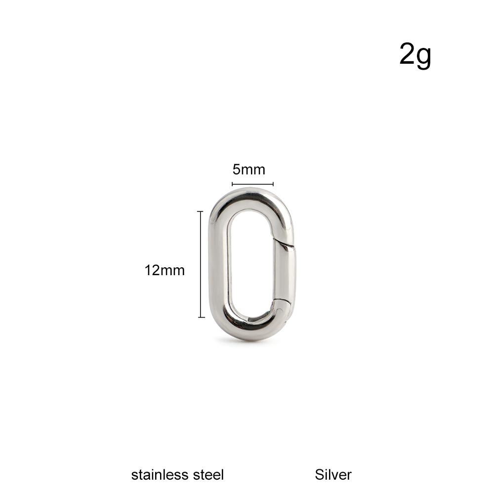 Style 6--12x5mm Argent