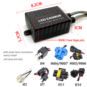 ตัวถอดรหัสไฟหน้ารถ LED,ปราศจากข้อผิดพลาดรหัส H4 H13 H15 9004 9007ตัวถอดรหัส Canbus LED เหมาะสำหรับรถส่วนใหญ่ - Product Image 2