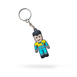 2024 bán buôn cứu hộ anh hùng lính cứu hỏa tùy chỉnh thấp moq mềm PVC Keychain - Product Image 5