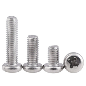 M1 M1.2 M1.4 M1.6 M2 M2.5 M3 M4 M5 M6 M8 M10なべ頭304鋼ねじ - Product Image 4