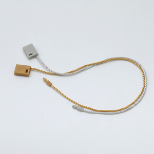 Factory Wholesale Hang Tag <strong>String</strong> <strong>Loop</strong> for Garment Hangtag <strong>String</strong> Garment Hang Tag Plastic Polyester <strong>String</strong> - Product Image 1