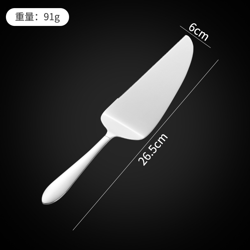 K023-2.5มม. ไม้พายเค้ก สแตนเลส 430