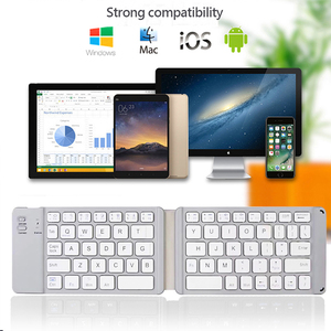 Teclado BT plegable universal Teclado inalámbrico portátil plegable para iOS Android Windows Mac - Product Image 5